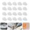 Gift Wrap 25 Pcs Disposable Containers Lids Triangular Box Triangle Pie Small Sandwich Clear Pies Holder Transparent Slice