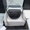 Pochette a mezzaluna di design di lusso Borse a tracolla Borsa da donna da uomo Borsa firmata Borsa a tracolla trapuntata