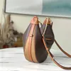borsa da donna borsa di design di lusso 10A specchio di qualità designer borsa a tracolla a catena hobo borsa in pelle bovina composita con scatola L210