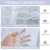 Crib Netting Baby Summer Room Mosquito Net Bed Canopy Tents Round Lace Dome Infant Cot Decor Nets 231213