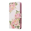 Luksusowy blask folio Flowe Telefon dla iPhone'a 15 plus 14 13 12 11 Pro Max Samsung Galaxy S24 Ultra stylowy brokat wielokrotne gniazda karty skórzane portfel Wspornik Wspornikowy