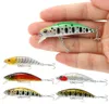 10pcslot 5g 5cm Minnow Fishing Lure Laser Laser Hard Paits 3D Eyes Fishing Tackle3349892