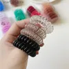 Hoofddeksels Haaraccessoires 9PCS Kleurrijke Telefoondraad Elastische haarbanden voor meisjes Hoofddeksels Paardenstaarthouder Elastiekjes Vrouwen Chic HaaraccessoiresL231214