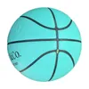 Balls to Girl's Gift Blue Basketball Blue Ball Dureble Ball Star Star PU Concorso di allenamento per la concorrenza Special Basketball Size5 6 7 231213