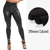 Leggings Femmes Mode Zipper Femmes Pu Legging Taille Haute Push Up Pantalon En Cuir Slim Extensible Jeggings Femme Chaud Long Pantalon Sexy Leggins 231214