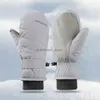 Skihandschuhe Damen, extra dick, Bonbonfarben, Fäustlinge, Skihandschuhe, Snowboard, Winter, Herren, Sport, warm, wasserdicht, winddicht, Skifahren, Radfahren, FäustlingeL23118