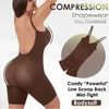 Waist Tummy Shaper GUUDIA Bodysuits Full Coverage Shapewear Thigh Slim Body Suit Low Back Body Shaper Backless Jumpsuit Seamless Shapers Slimmer 231214
