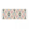 Basker texturerat pastell kilim mönster tofs halsduk kvinnor mjuk vintage turkisk geometrisk etnisk konst sjalar wraps kvinnliga vinter halsdukar