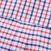 Camisas de vestido masculinas verão casual manga curta 100 algodão fino oxford camisa único remendo bolso padrão botão xadrez listrado 231213