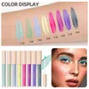 Eye Shadow QI 8 pcs Eyeshadow Set Waterproof Matte Liquid Eye Shadows Quick-drying Long Lasting Nude White Eyeshadow Makeup Cosmetics 231214