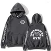 Sweats à capuche pour hommes Powerhouse Gym Logo Sweat à capuche Harajuku Hommes Femmes Geek Fitness Surdimensionné À Manches Longues Sweat-shirt Esthétique Sport Streetwear