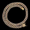 Dropshippingcustomizable Copper Zircon 24inchs9mm Cuban Bracelet Anklet Necklace Hip Hop Jewelry Fine Jewellery