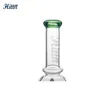 Hittn Dab Rig Glass Glass Water Tipe Прямая трубка Американская цветная ракета Perc 5 мм толщина рука, стеклянная вода, бонг 14 -мм кварцевые аксессуары Banger 12,8 ''