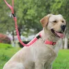 Dog Collars Reflective Leash Elastic Multifunctional Car Seat Belt Safety Leashes For Small Medium Dogs Accessories