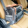 Dog Carrier Cat Airline Approved Soft Sided Pet Travel Bag Car Seat Safe Carrie
