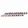 Labret Ring Lip Piercing Stud Crystal Gem Stone Fashion Body Jewelry 316L Stainless Steel 16G 6mm 8mm 10mm bar Ear Tragus Bone233t