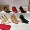 Wasser-Diamant-Pumps mit kegelförmigem Absatz, Satin-Kurve, spitzer Zehenbereich, hoher Absatz für Damen, Luxus-Designer-Abendkleid-Schuhe, formelle Büro-Schuhe aus Lackleder