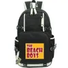 The Beach Boys Backpack Rock Bandpack Daypack Sounds School Bag Pakiet Muzyka Drukuj RucksAck Casual School Bapa Computer Day Pack