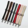 O Bag Diy Tas -band voor vrouwen schouderhanger gekleurde riemaccessoires verstelbare vaste kleur handtas ketting decora 22083290