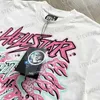 T-shirts pour hommes Impression rose Hellstar T-shirt surdimensionné Hommes Femmes Meilleure qualité No Guts No Glory Blanc Pur Coton Tees T231214