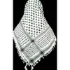 Lenços árabe turbante muçulmano keffiyeh cachecol hijab shemagh deserto moda estilo militar para cabeça pescoço branco w