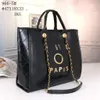 Bolsa de compras nova bolsa de praia bolsa de couro encerado bolsa feminina de alta qualidade estilo versátil marca de luxo bolsa de grande capacidade mini tn bolsa de designer bolsa de couro com pérolas incrustadas