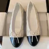 Ballet piatti designer tacchi eleganti scarpe da gelida canale mocassino espadrilles sandals scarpe da donna scarpe da lavoro grosso dono balletteneplet pappletti da donna sandalo