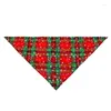 Appareils pour chiens bandana joyeux Noël serviette triangulaire de serviette anniversaire célébrant les produits tout pour animaux de compagnie pour chats chiots de fête
