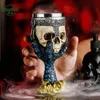 Kubki 50 Typ Creative Skull Series Cup Cup Mug 3d koktajl koktajl 304 stal nierdzewna Wiking Wiking kieliszek barowy dekoracja baru 231213