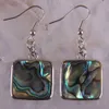 Dangle New Zealand Abalone Shell White Pearl Shell Ball Earrings Jewelry For Woman Gift2695
