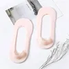 Mujeres calcetines 2pcs/1 Pair Anti Slip Silicone No Show Boat para Summer High Heel Shoe Liner Chausette Femme Invisible