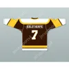 Custom Goldie Goldthorpe 7 Binghamton Broome Dusters Hockey Jersey New Top Sched S-M-L-XL-XXL-3XL-4XL-5XL-6XL
