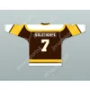 Personnalisé GOLDIE GOLDTHORPE 7 BINGHAMTON BROOME DUSTERS JERSEY DE HOCKEY NOUVEAU Top cousu S-M-L-XL-XXL-3XL-4XL-5XL-6XL