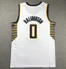 #0 Tyrese Haliburton Men Youth Kids Basketball Jerseys Pacer 23 24 Indianas New City Jersey Wear Vest