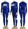 Fatos de treino feminino designer 2024 primavera nova moda elegante manga comprida com capuz camisola casual esportes luxo ggity conjunto de duas peças sgq4