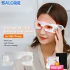 Eye Massager Olho Beleza Masssager LED Pon Terapia Anti Envelhecimento Vibração Dispositivo de Massagem Remover Rugas Olho Escuro Círculo Alívio Olho Fadiga 231214