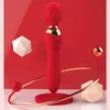 Silikonowy wibrator do masturbacji damskiej Stick G-Punkt G silne wibracje i ciche masaż kulminacyjny Produkty seksualne 231129