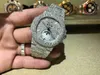 Klockor för män Topp VVS Ny testning Anpassad Carbonite Diamond Watch Quality