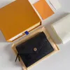 Designer de frete grátis por atacado Mulher Woman Wallet Holder Bag Burse com caixa de box Patters Flores letras de alta qualidade