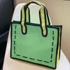 Bolsos de noche Dibujo 2D Bolso de hombro de dibujos animados para mujeres Monederos y bolsos de lona Cremallera casual Bolso de mano de alta capacidad Compras