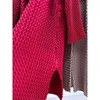 معاطف الخندق النسائية Yudx miyake مطوية معطف فضفاضة نساء حققت كمل الزر المفرد متعدد اللون 2023 الموضة