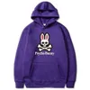 Psykologisk kanin Mens Hooded Sweatshirt Designer Womens Colorful Loose High Quality Hoody Psyco Bunny Hoodie Warm Psycho Rabbit Hoodie 4735 8792