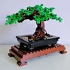 Vehicle Toys Moc Creative Bonsai Tree Building Blocks Bricks Flower Bouquet Model Decoration Plant Potted IDEAS Toys Gifts Kids Set Fit 10281L231114