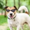 Abbigliamento per cani Occhiali da sole per animali Occhiali da sole colorati retrò a triangolo Occhiali per costumi Occhiali da riflessione rotondi per accessori per cuccioli di gatto