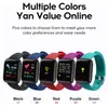 116plus Smart Bracelet Color Touch screen Smartwatch Smart band Real Heart Rate Blood Pressure Sleep Smart Wristband PK mi band 4