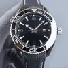 مشاهدة الرجال الفاخرة 42 ملم السيراميك Sea Sea Master Watch Designer Mens Watch Stainless Strap Strap Sapphire Glass Glass King Watch Montre de Luxe Watches LB HJD
