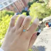 Anneaux de mariage DODOAI anneau de nom personnalisé personnalisé avec coeur anniversaire pierre anneau avec acier inoxydable pour les femmes 231212