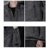 Vestes pour hommes Denim Hommes Style Manteaux Zipper Coton Matériel Haute Qualité Mâle Casual Classique Bleu Noir Mode Jeans Vêtements 231214