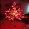 LED Artificiel Maple Tree Light Light de Noël 672pcs Bulbes LED 1 8m 6ft Hauteur 110 220VAC Utilisation d'extérieur imperméable Utilisation 209U