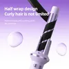 Curling Irons MinHuang 28 32mm Automatic Hair Curler Large Wave Iron Tongs Temperature Adjustable Anion Fast Heating Styling Curlers 231214